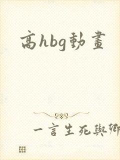 高hbg动画