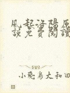 风起洛阳原著小说免费阅读