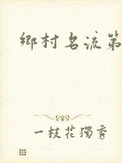 乡村名流第二部