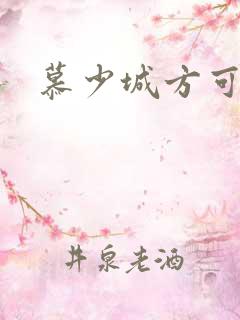 慕少城方可欣