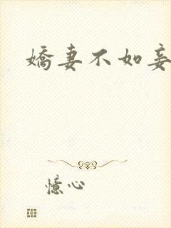 娇妻不如妾