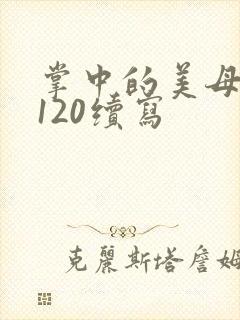 掌中的美母版主120续写