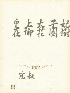 皇上太子妃沈音在御花园树上