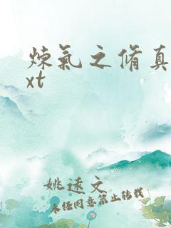 炼气之修真者txt