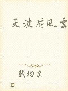 天波府风云