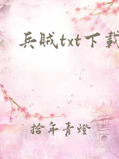 兵贼txt下载