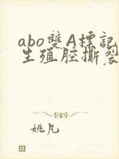 abo双A标记生殖腔撕裂