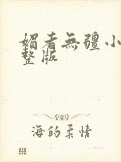 媚者无疆小说完整版