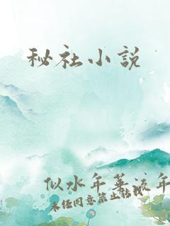 秘社小说