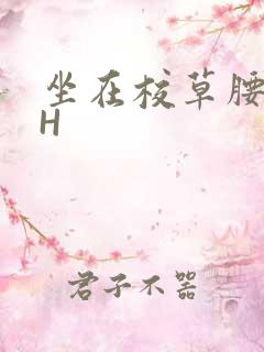 坐在校草腰上动H