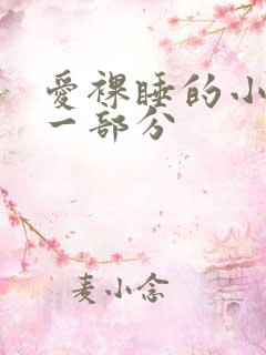 爱裸睡的小丹第一部分