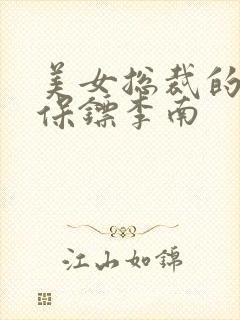 美女总裁的护花保镖李南