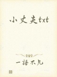 小丈夫txt