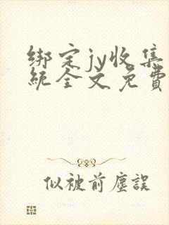 绑定jy收集系统全文免费阅读