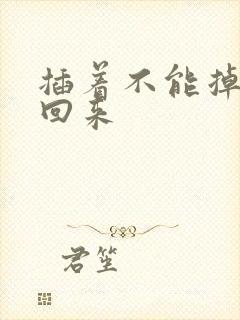 插着不能掉等我回来