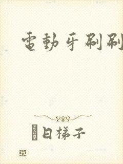 电动牙刷刷尿孔