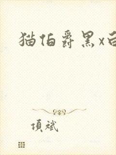 猫伯爵黑x白