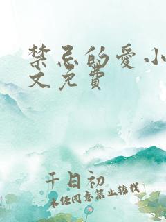 禁忌的爱小说全文免费