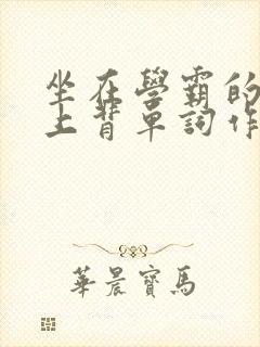 坐在学霸的棍子上背单词作者小说