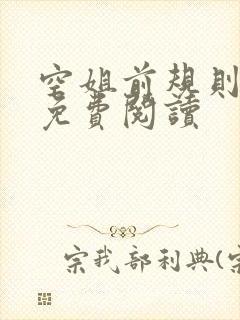 空姐前规则小说免费阅读