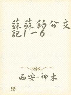 苏苏的公交车日记1一6