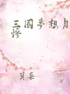 三国梦想月英无惨