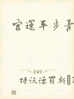 官运平步青云