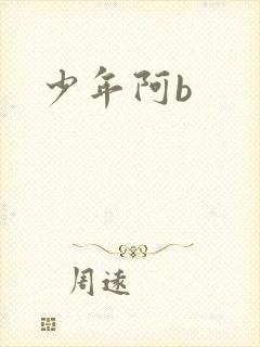 少年阿b