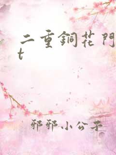 二重铜花门txt