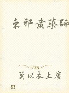 东邪黄药师本纪