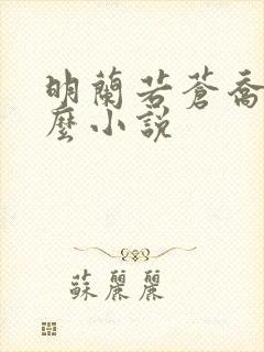 明兰若苍乔是什么小说