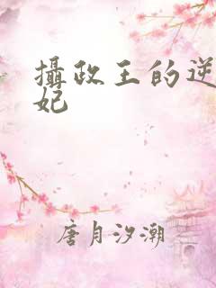 摄政王的逆天狂妃