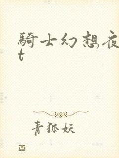骑士幻想夜txt