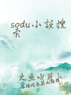 sodu小说搜索