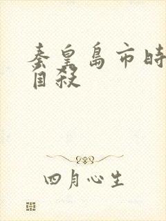 秦皇岛市时晓峰自杀