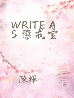WRITE AS 惩戒室