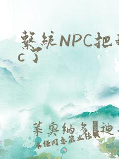 系统NPC把我c了