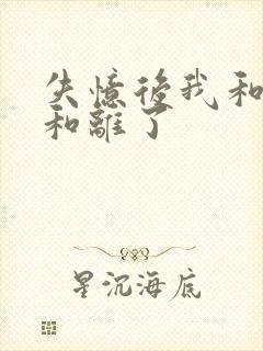 失忆后我和王爷和离了