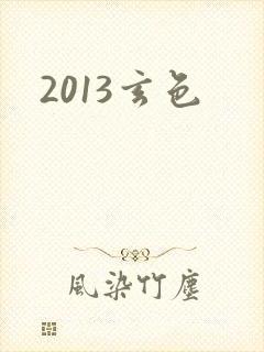 2013玄色