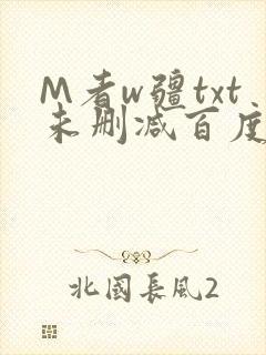 M者w疆txt未删减百度云