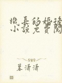 机长的婚后日常小说免费阅读