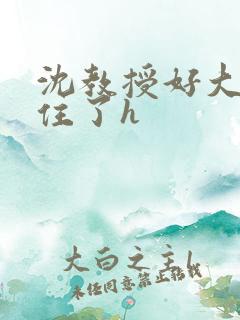 沈教授好大含不住了h