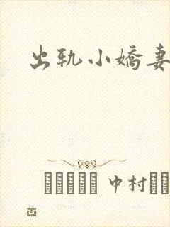 出轨小娇妻