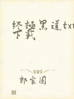 终极黑道txt下载