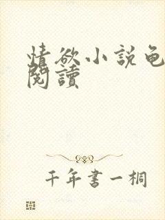 情欲小说龟全文阅读