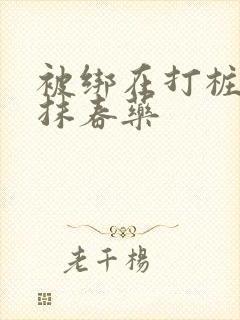 被绑在打桩机上抹春药