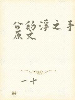公的浮之手中字原文