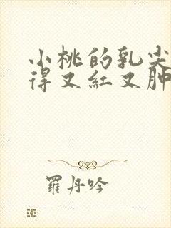 小桃的乳尖被吸得又红又肿