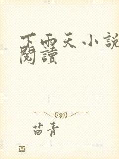 下雨天小说免费阅读