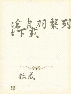 沧月羽系列txt下载